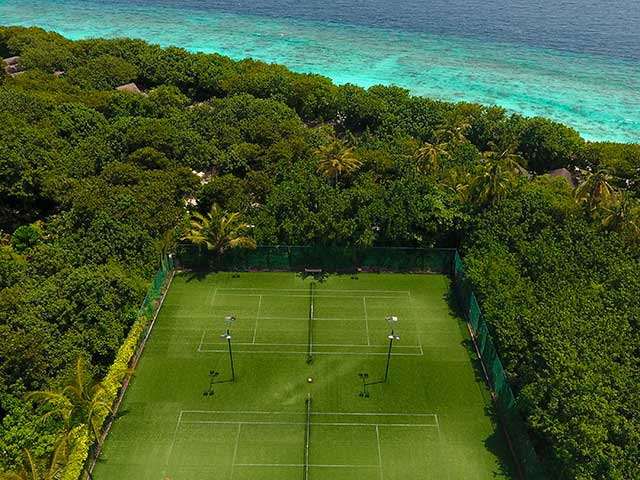 Tennis Court Aerial Gallery